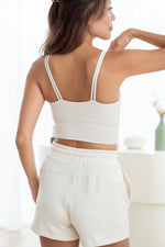 Load image into Gallery viewer, Camisole Bra Top in Ivory
