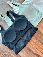 Load image into Gallery viewer, All-day Padded Bra Top in Black
