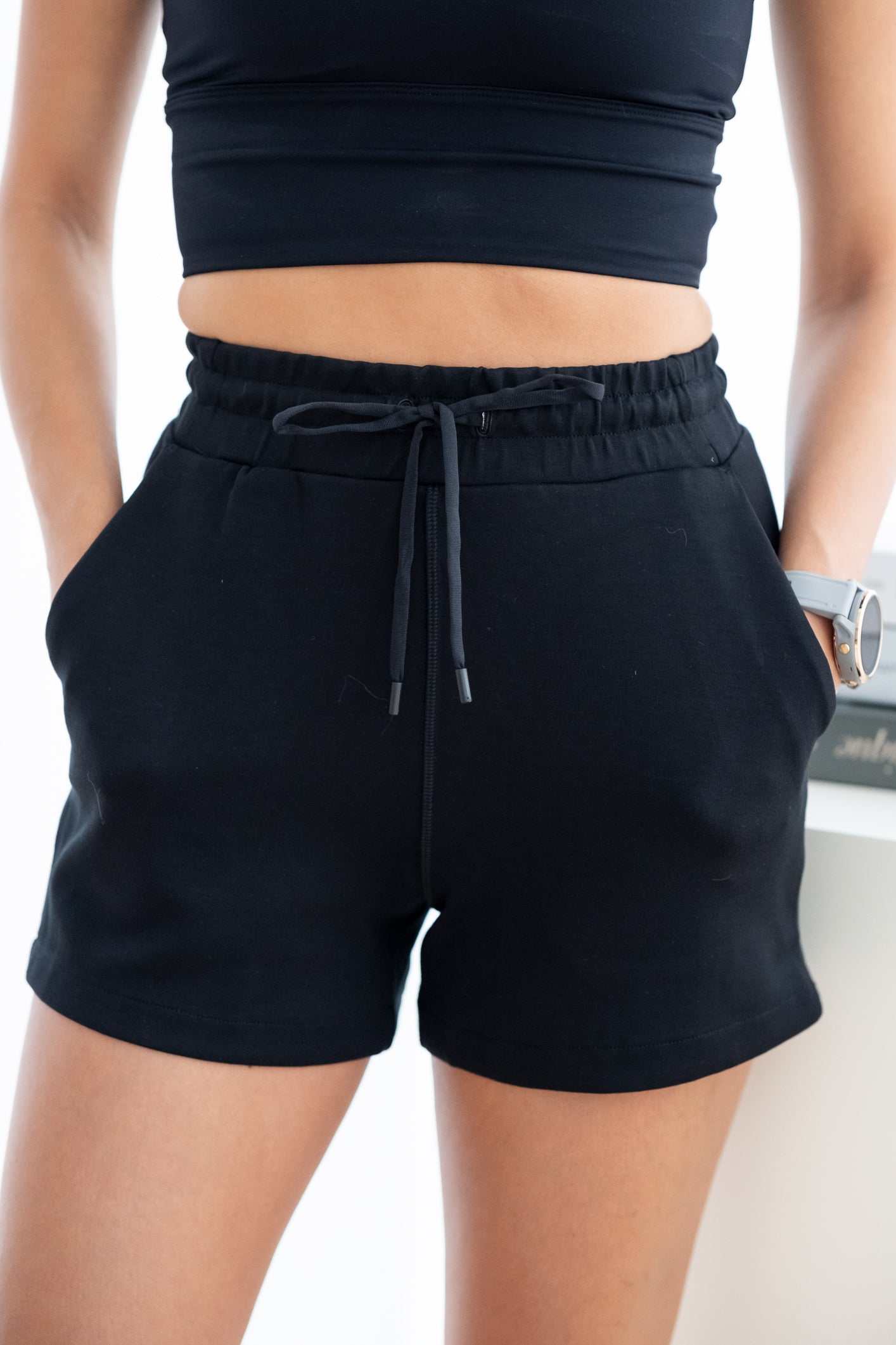 Ultra Soft Shorts in Black