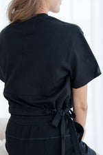 Load image into Gallery viewer, Ultra Soft Short Sleeve Top in Black

