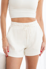 Load image into Gallery viewer, Ultra Soft Shorts in Cream
