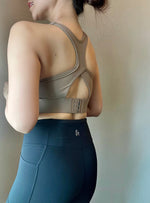 Load image into Gallery viewer, Energy Clasp Sports Bra in Walnut
